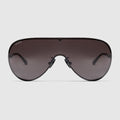 Mask frame sunglasses - black