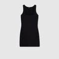 GG jersey jacquard dress - black