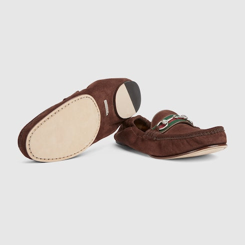 Men's Horsebit 1953 loafer - brown suede