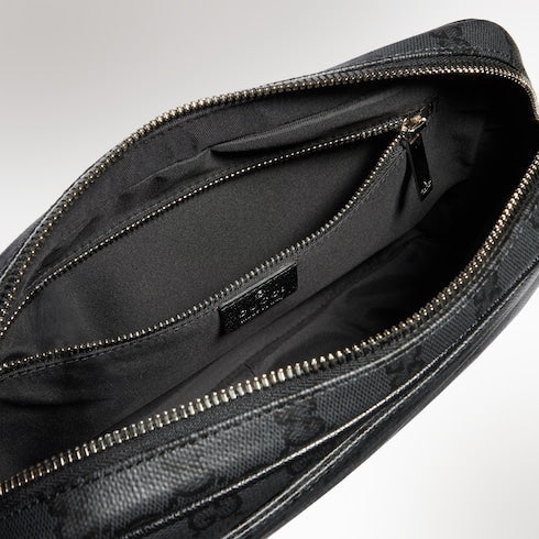 Gucci Essence Classic small crossbody bag - black GG canvas