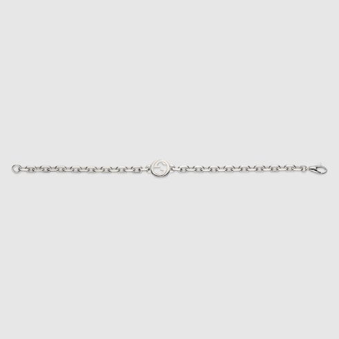 Gucci Interlocking chain bracelet - 925 sterling silver