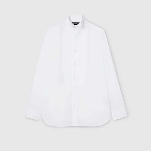 Light Chambray cotton shirt - white