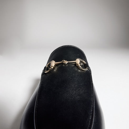 Women's Princetown slipper - black leather