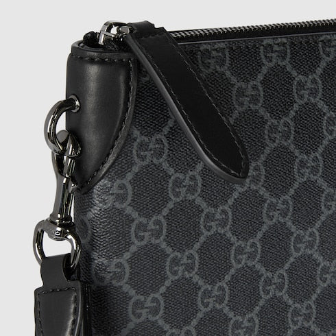 GG Emblem small business case - black fabric