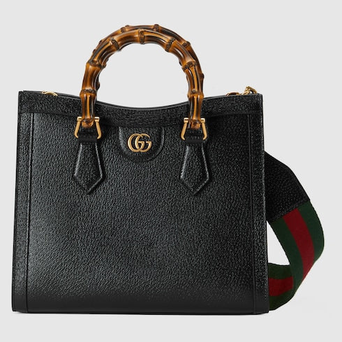 Gucci Diana medium tote bag - black leather