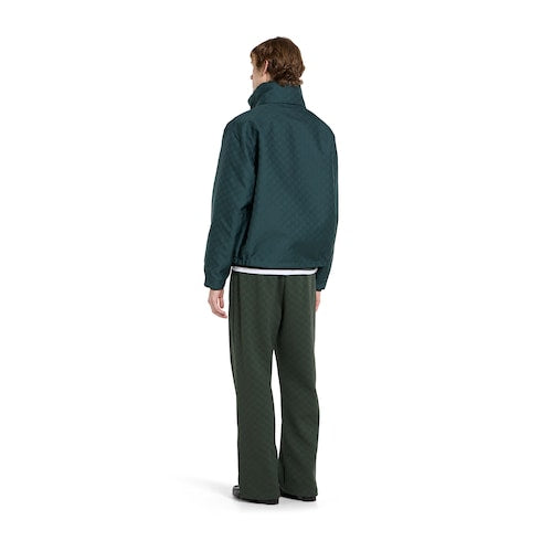 GG technical jersey leisure pants - dark green