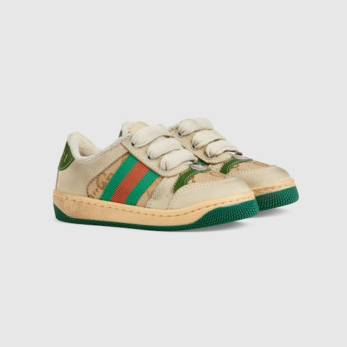 Toddler Screener sneaker - butter leather