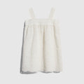 Children's cotton dress - off white