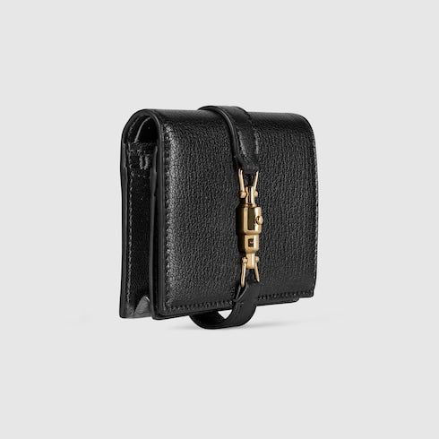Gucci Jackie medium wallet - black leather