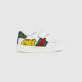 Toddler Gucci Ace sneakers - white leather