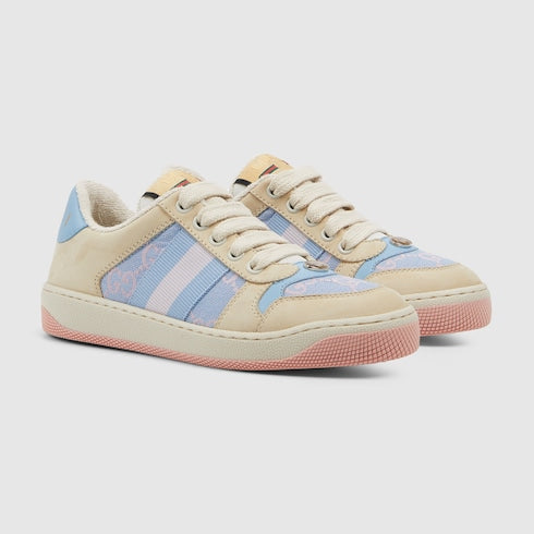 Children's Screener sneaker - ivory leather