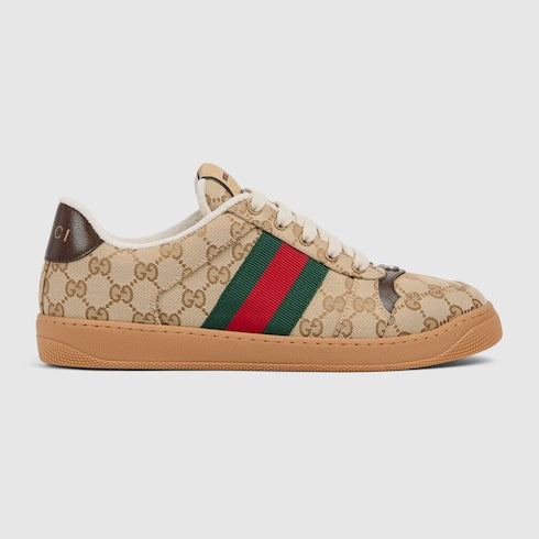 Men's Screener sneaker - sand GG canvas