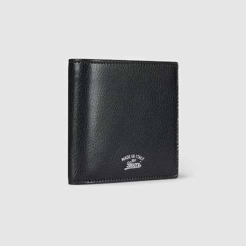 Lira bi-fold wallet - black leather