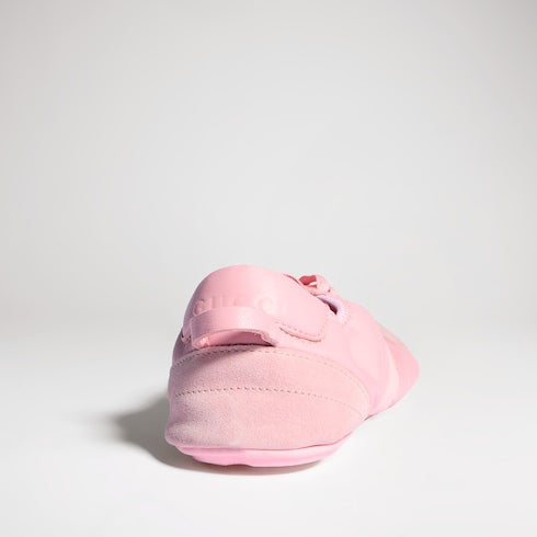 Women's Flex sneaker - pink suede and leather