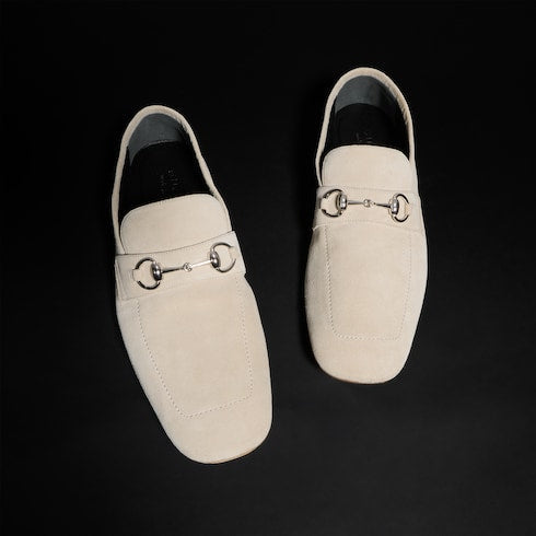 Men's Ragazzo loafer - oatmeal suede