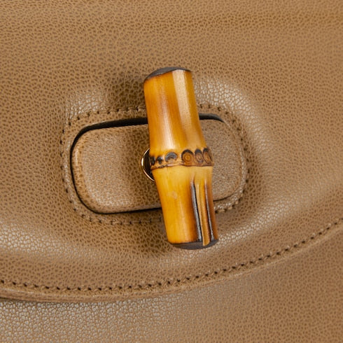 Gucci Bamboo 1947 small bag - beige leather