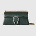 Dionysus medium shoulder bag - green leather
