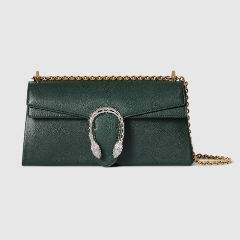 Dionysus medium shoulder bag - green leather