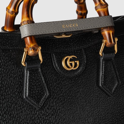 Gucci Diana medium tote bag - black leather