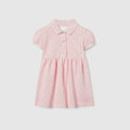 Baby GG cotton dress - light pink