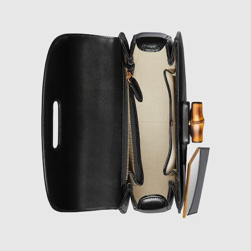 Gucci Bamboo 1947 medium bag - black leather