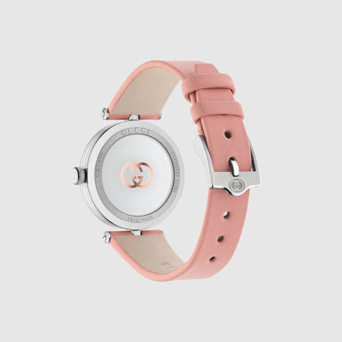 Model 2000 watch, 30mm - pink leather