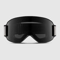 Mask-shaped sunglasses - black