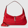 Jackie Slim medium shoulder bag - red leather