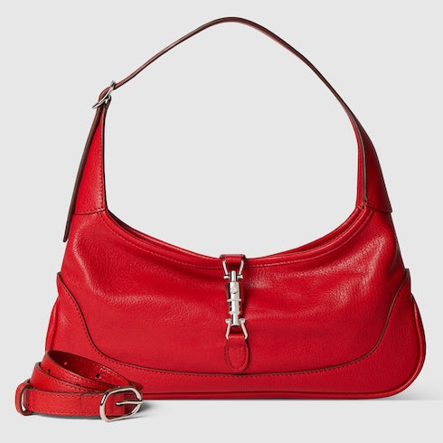 Jackie Slim medium shoulder bag - red leather