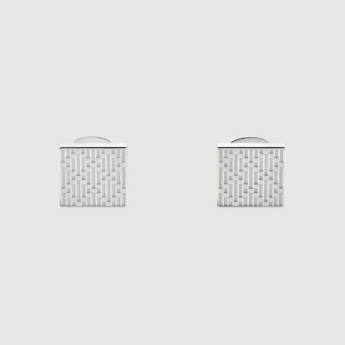 Gucci Diamante cufflinks - 925 sterling silver