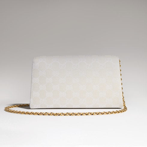 Dionysus small shoulder bag - ivory GG canvas