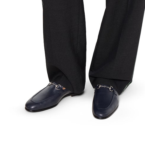 Men's Gucci Jordaan loafer - dark blue leather