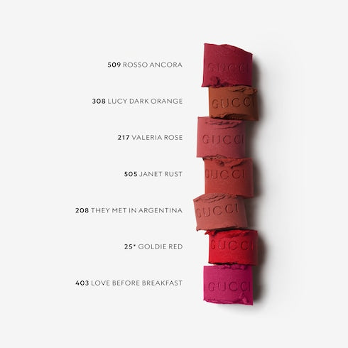 120 Sonia Light Beige, Rouge à Lèvres Mat Lipstick - 217 Valeria Rose