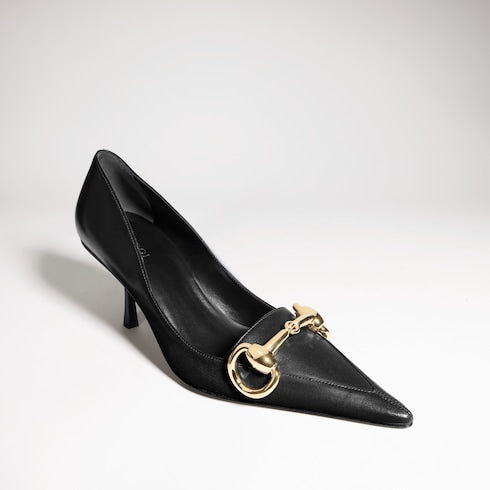 Women's Boulevard pump - black leather
