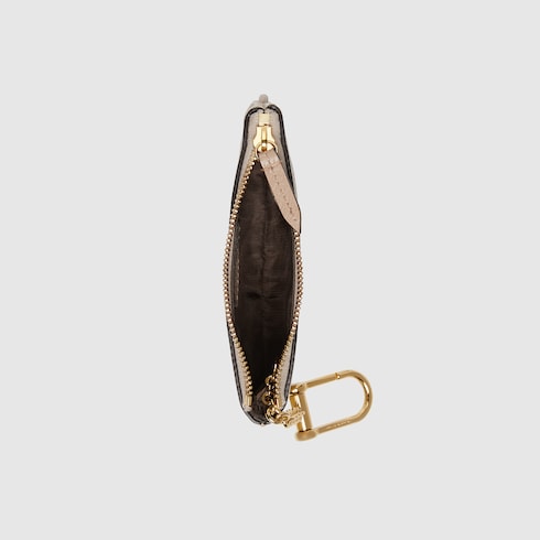 Ophidia key case - beige and white Supreme