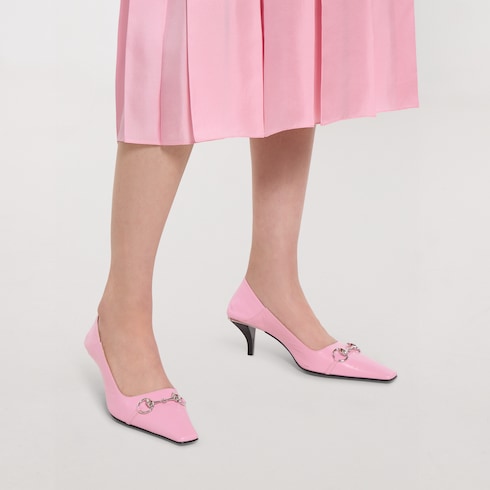 Women's Vittoria pump - light pink leather