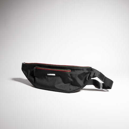 Flatpack large belt bag - black GG canvas