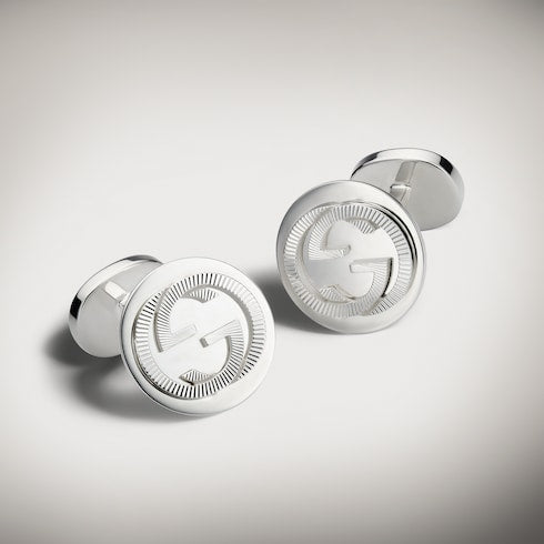 Gucci Interlocking cufflinks - 925 sterling silver