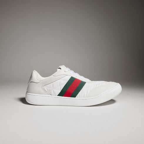 Women's Screener sneaker - white padded nylon