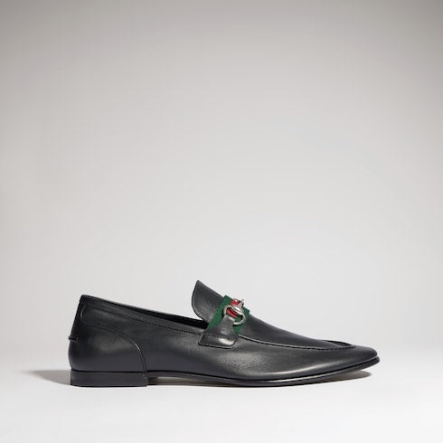 Men's Gucci Como loafer - black leather