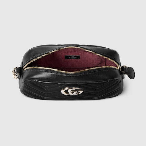 GG Marmont small camera bag - black leather