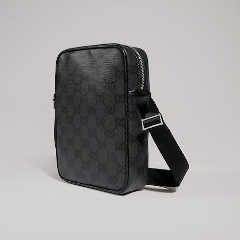 Gucci Essence Classic mini bag - black GG canvas