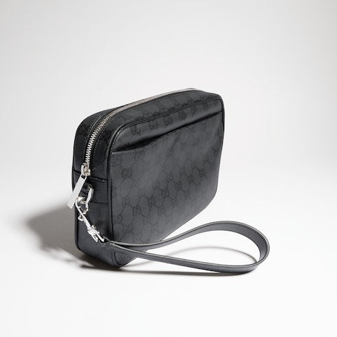Gucci Essence Classic small crossbody bag - black GG canvas