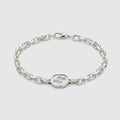 Gucci Interlocking chain bracelet - 925 sterling silver