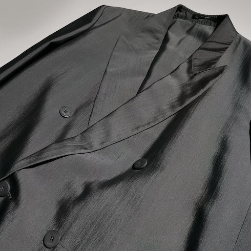 Silk merino wool jacket - grey