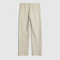 Lightweight cotton nylon twill pants - beige