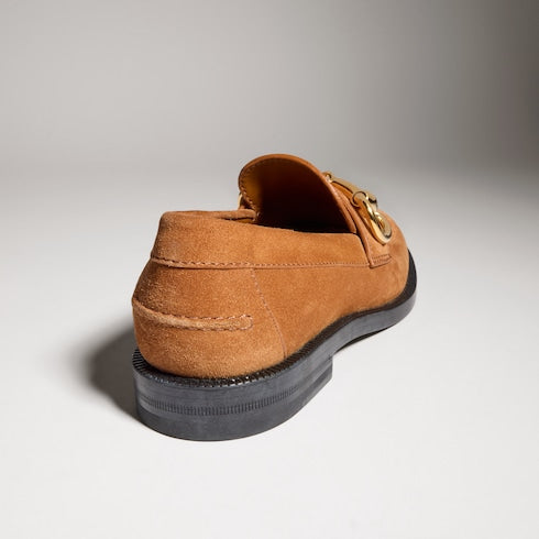 Women's Boulevard loafer - chestnut suede