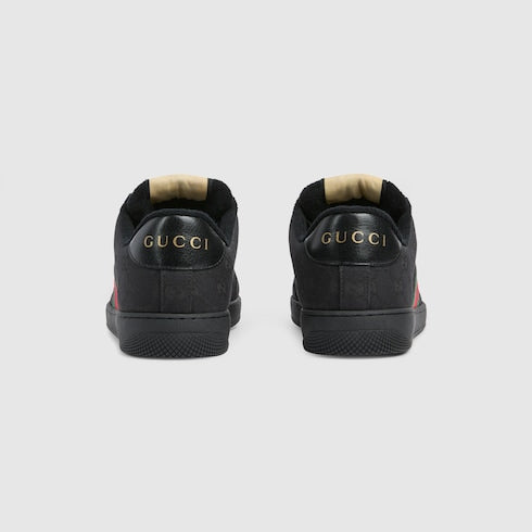 Men's Screener sneaker - black GG canvas