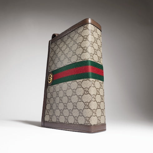 Ophidia medium pouch - beige and ebony Supreme