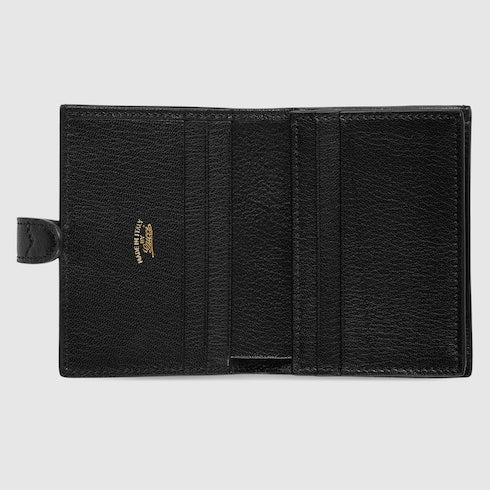 Gucci Jackie medium wallet - black leather